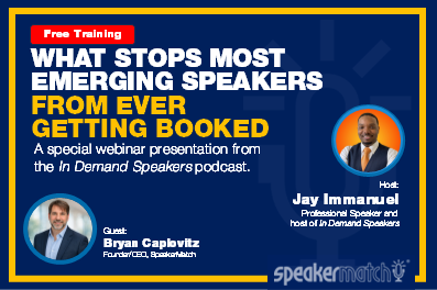 What Stops Most Emerging Speakers from Ever Getting Booked
